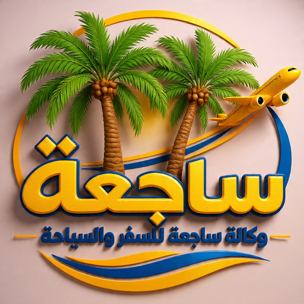 شعار وكالة ساجعة للسفر والسياحة